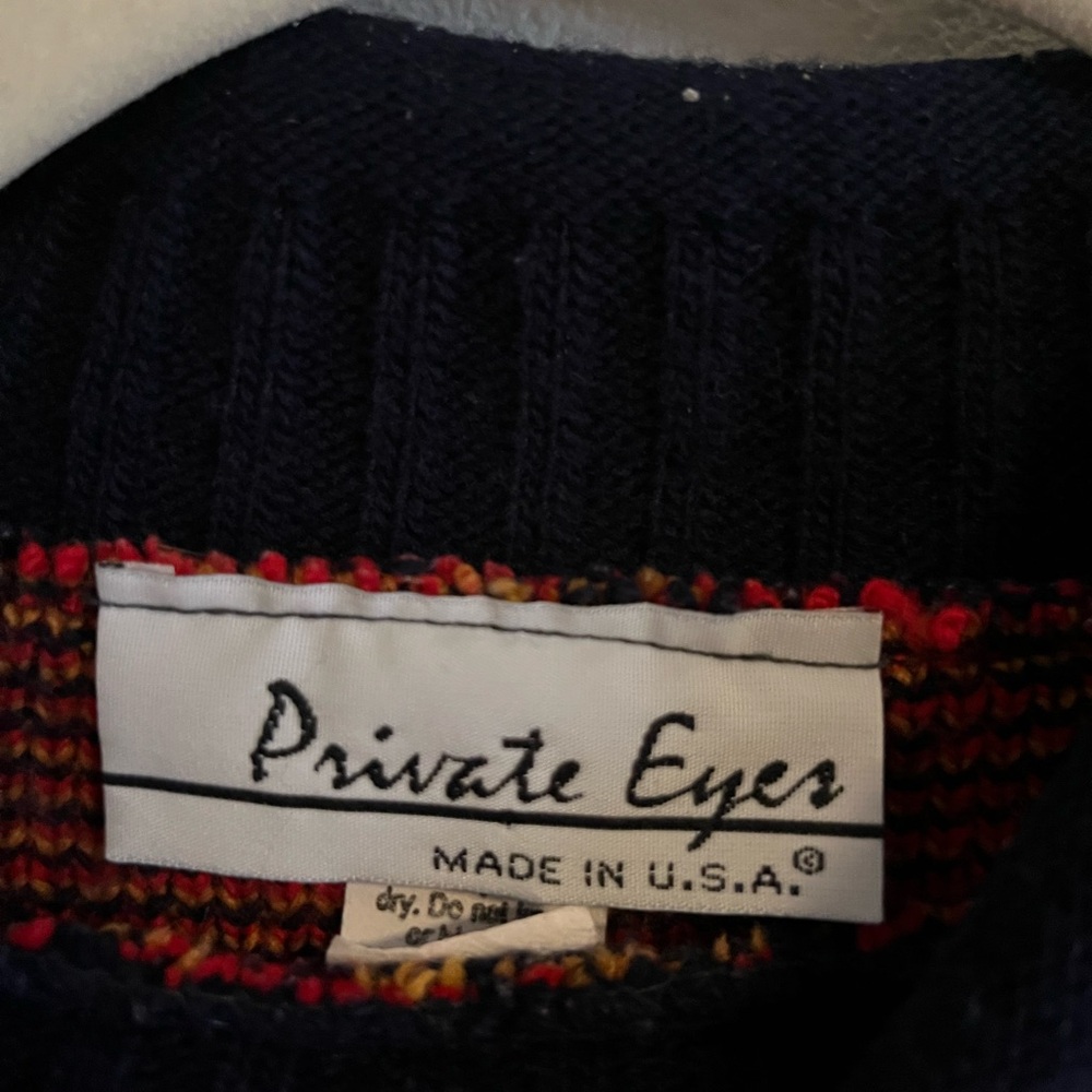 Colorful Patterned Sweater - Picture 4 of 4